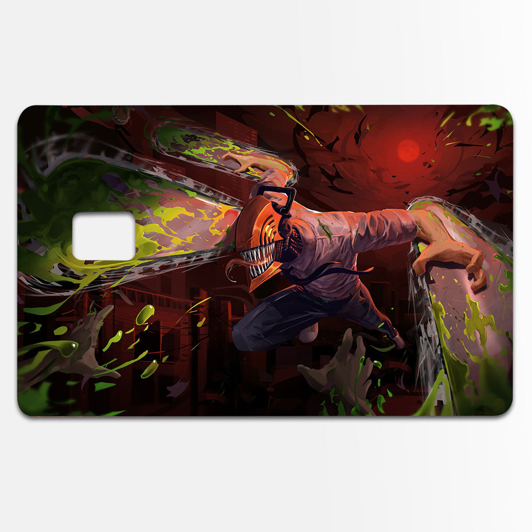 Chainsawman Credit Card Skin