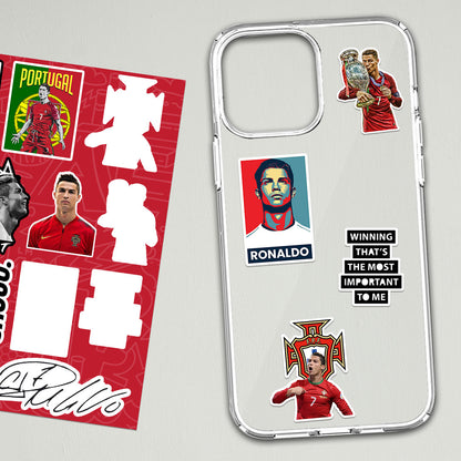 Cristiano Ronaldo Mini sticker sheet