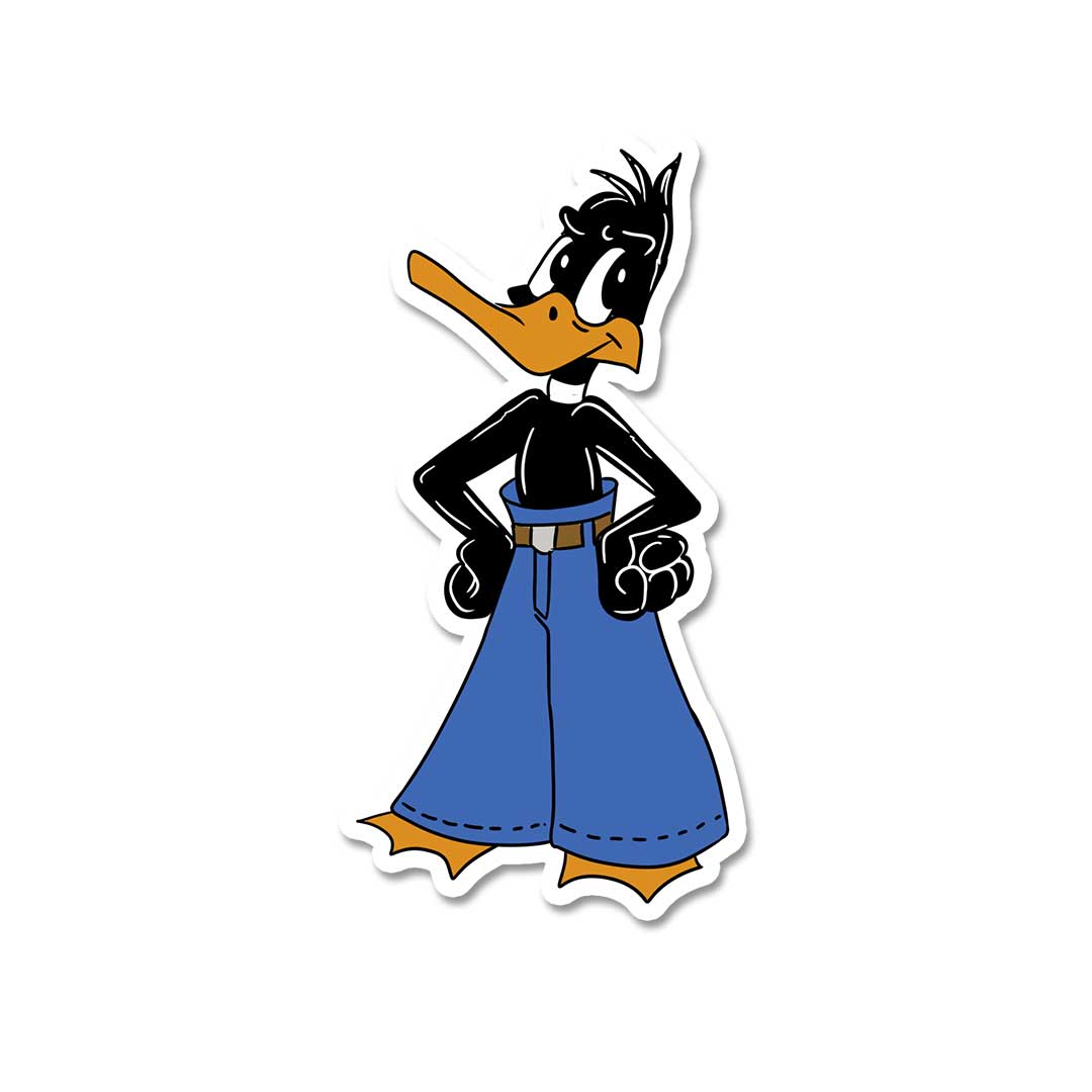 Fanshionista Duck  Sticker