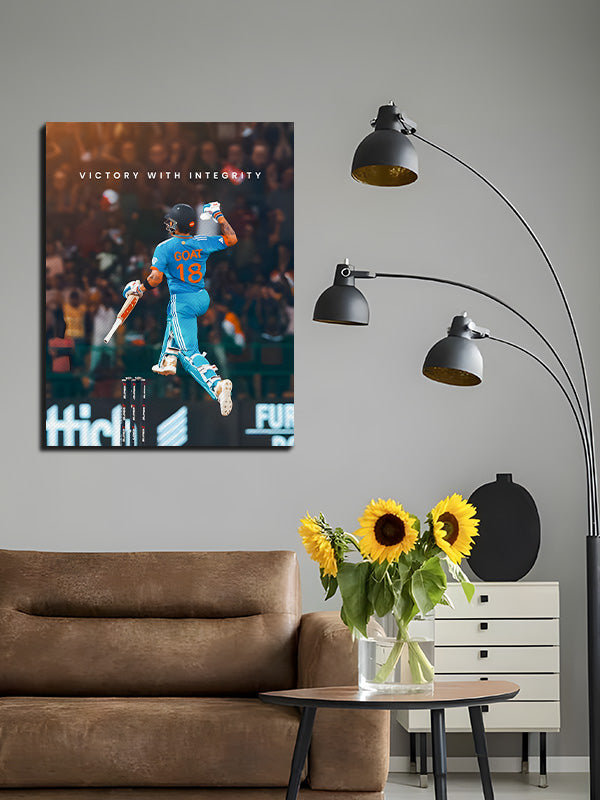 Victory With Integrity Canvas Art