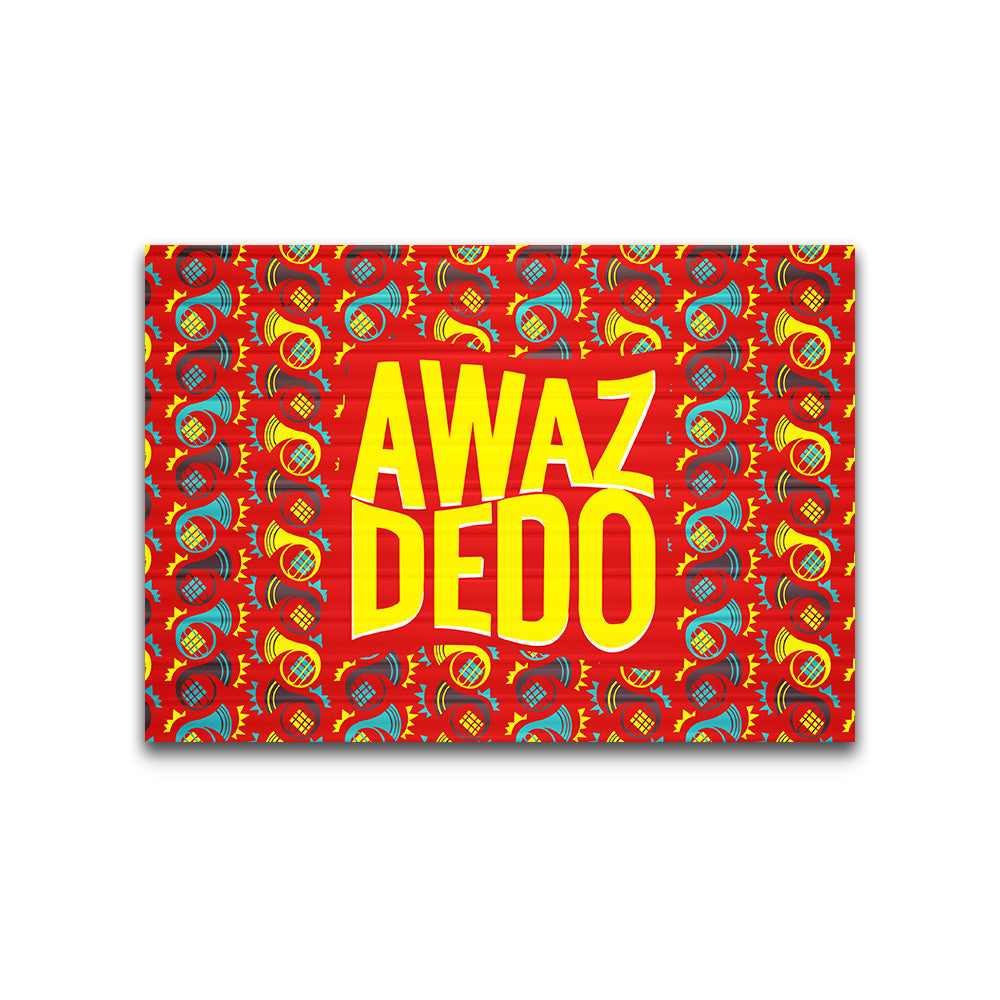 AWAZ DEDO Bumper Sticker | STICK IT UP