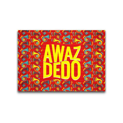 AWAZ DEDO Bumper Sticker | STICK IT UP