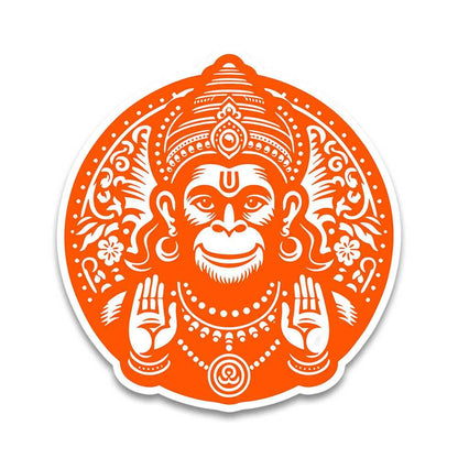 Hanuman Bumper Sticker