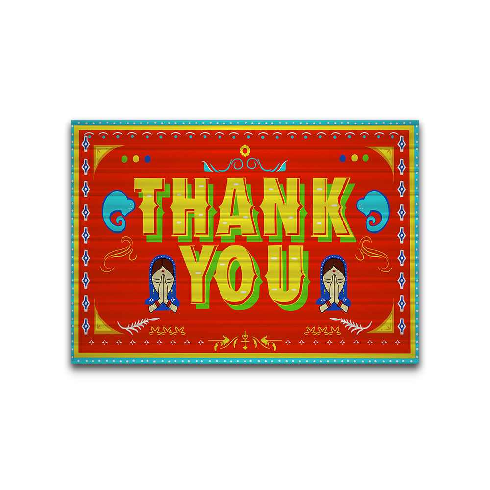 THANK YOU Bumper Sticker | STICK IT UP