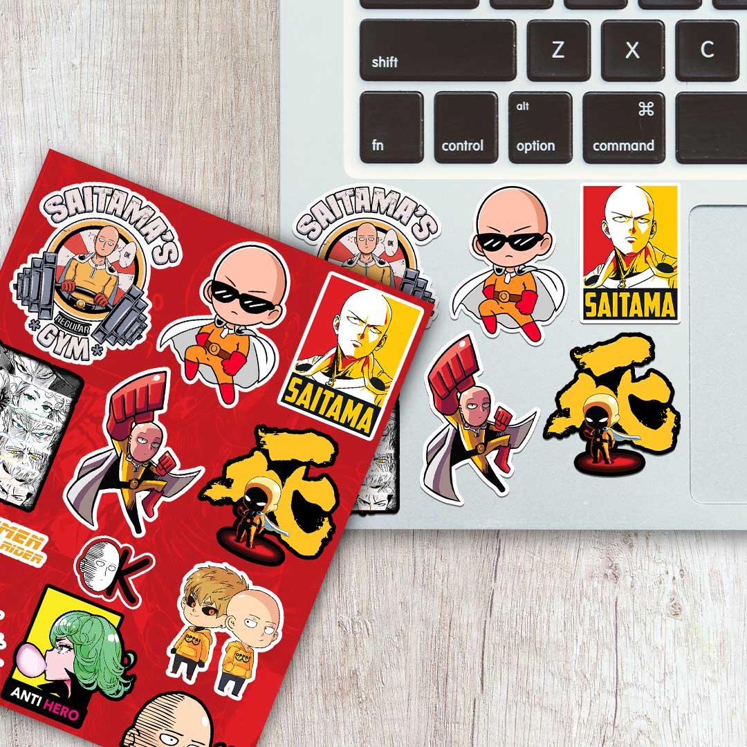 One Punch Mini Sticker Sheet