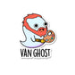 Van Ghost  Sticker