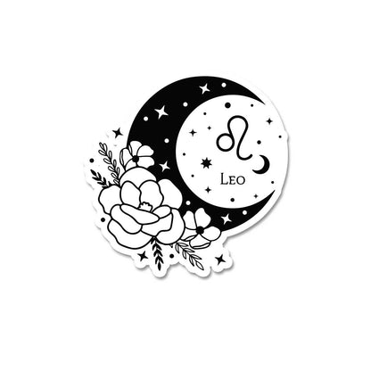 Moon Child Leo  Sticker