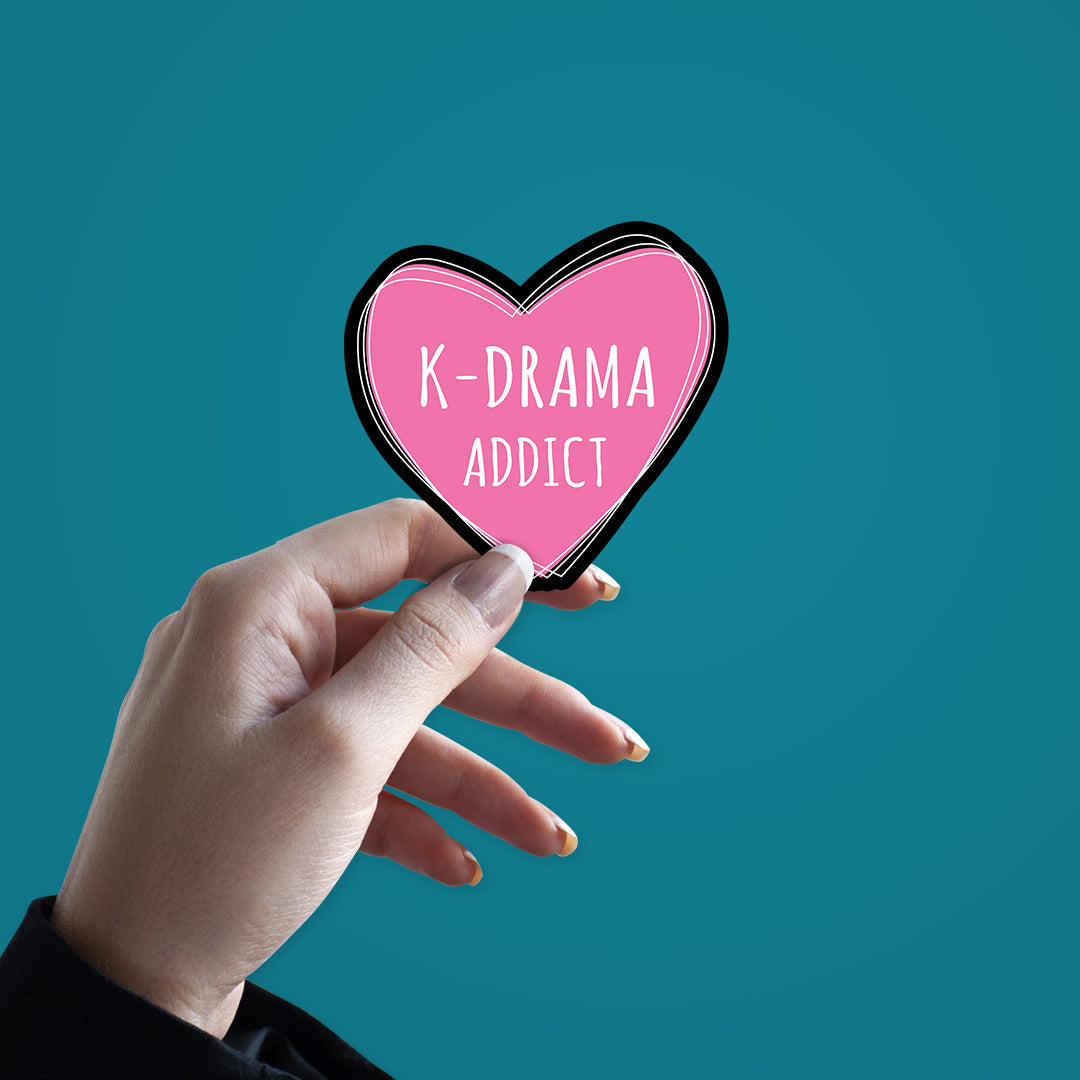 K Drama Addict Sticker