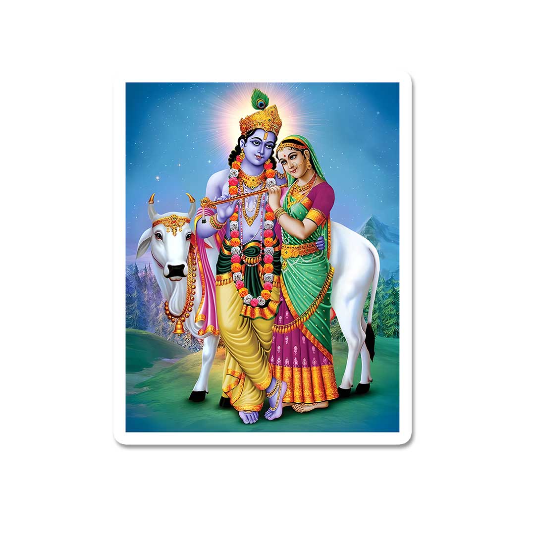 Radha Krishna  Sticker