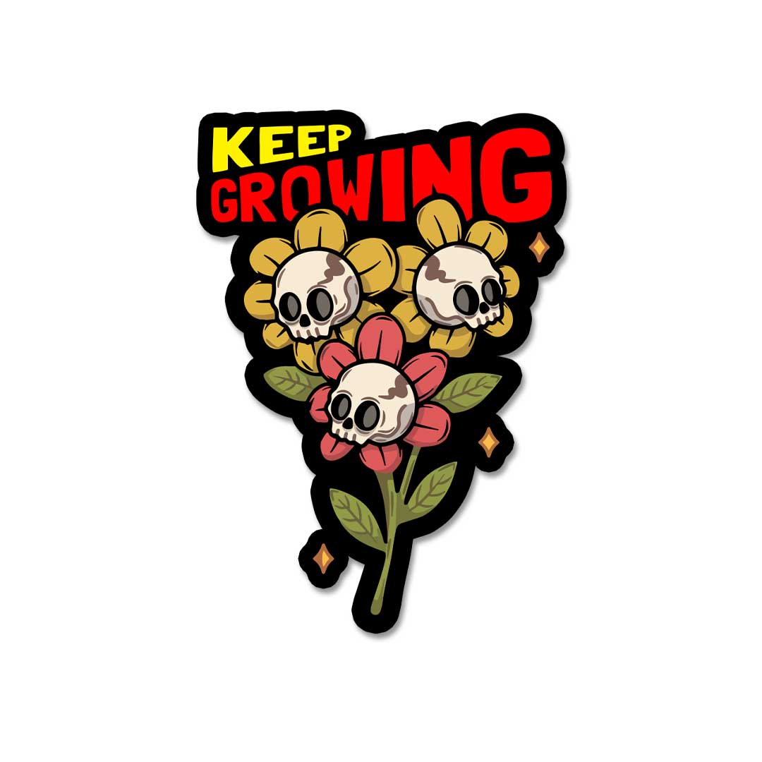 Keep Growing  Sticker