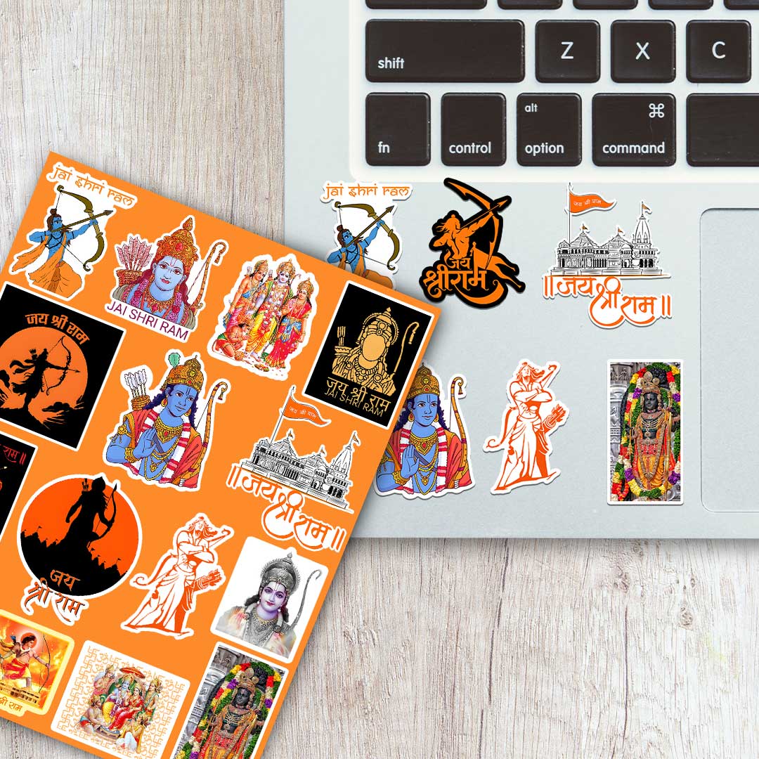 Shree Ram Mini Sticker Sheet