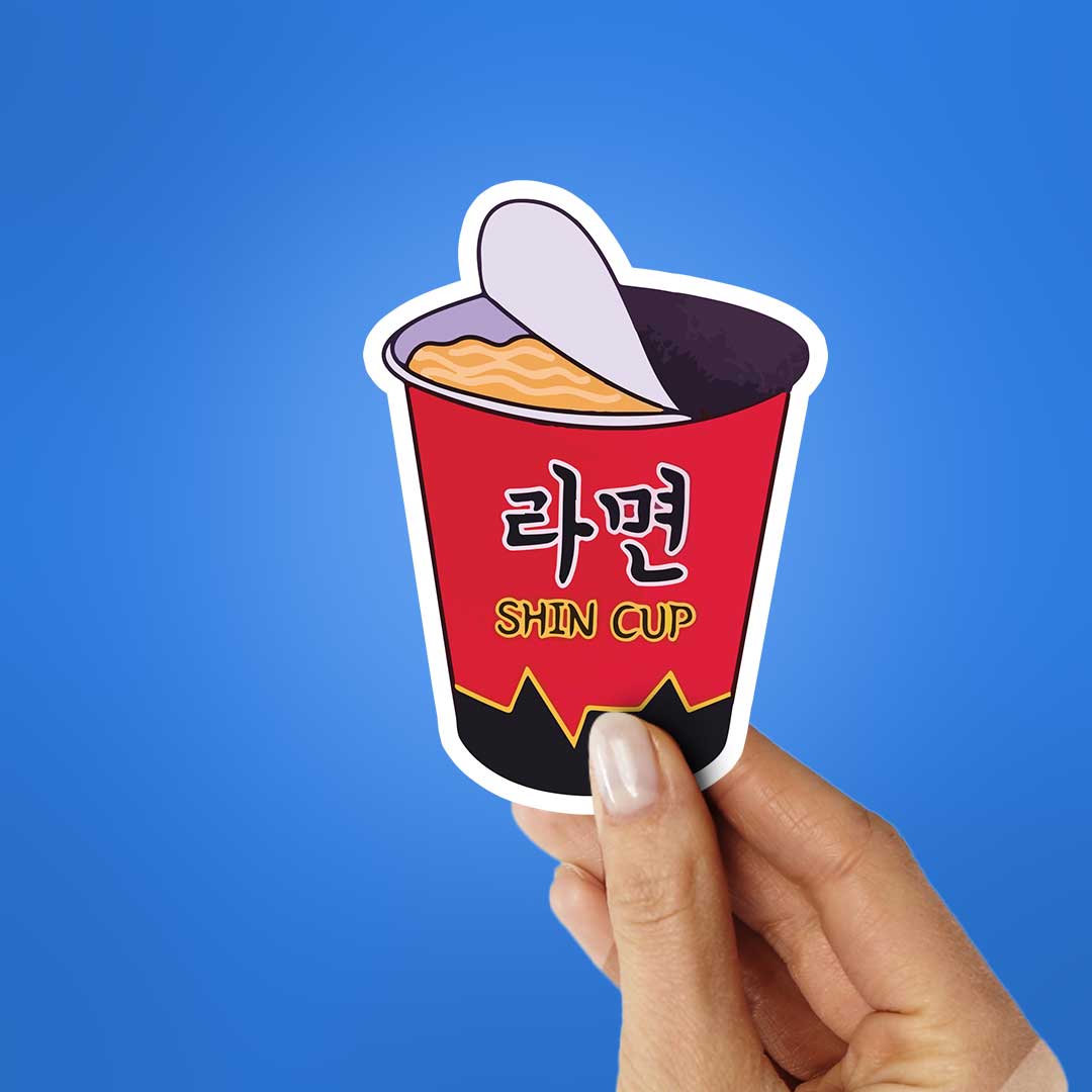 Shin Cup Sticker