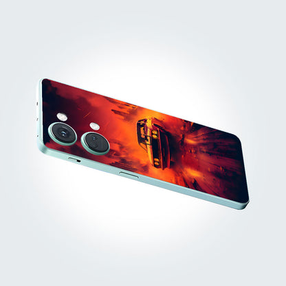 Red Car Phone Skins