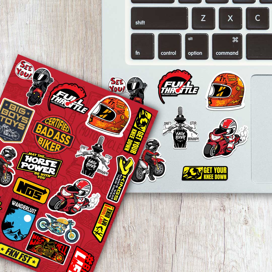 Bike Mini Sticker Sheet