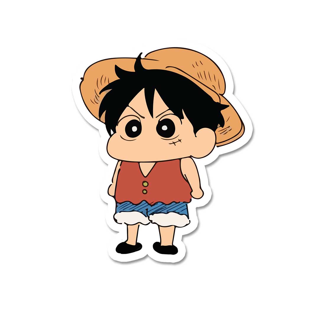 Shin D Luffy  Sticker