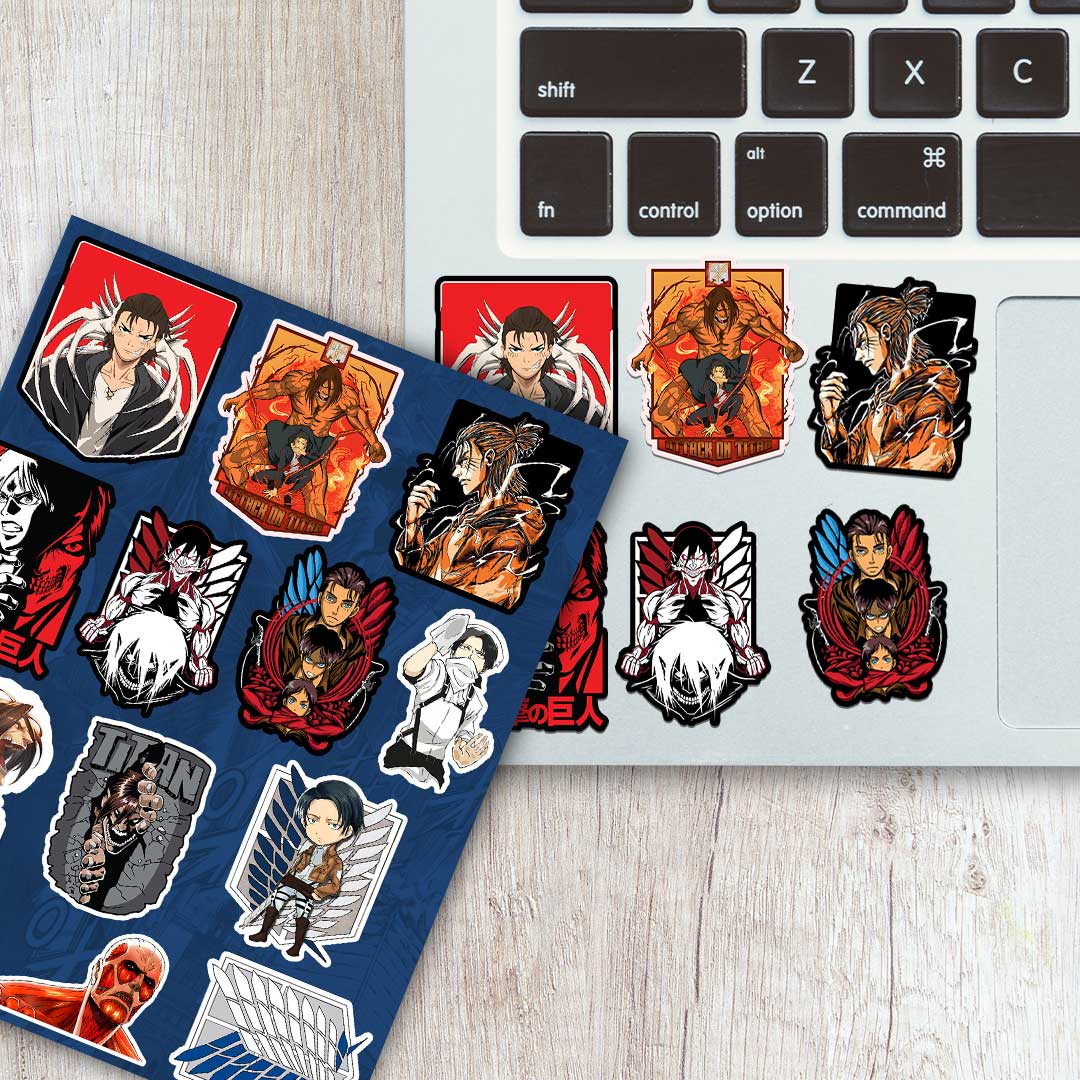 Attack on titan Mini Sticker Sheet