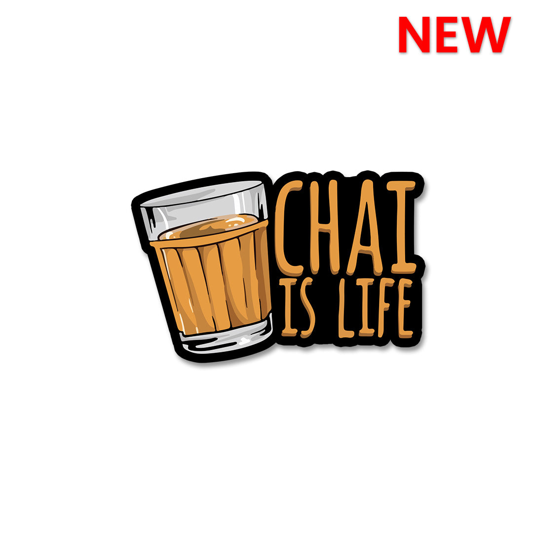Chai is Life Sticker