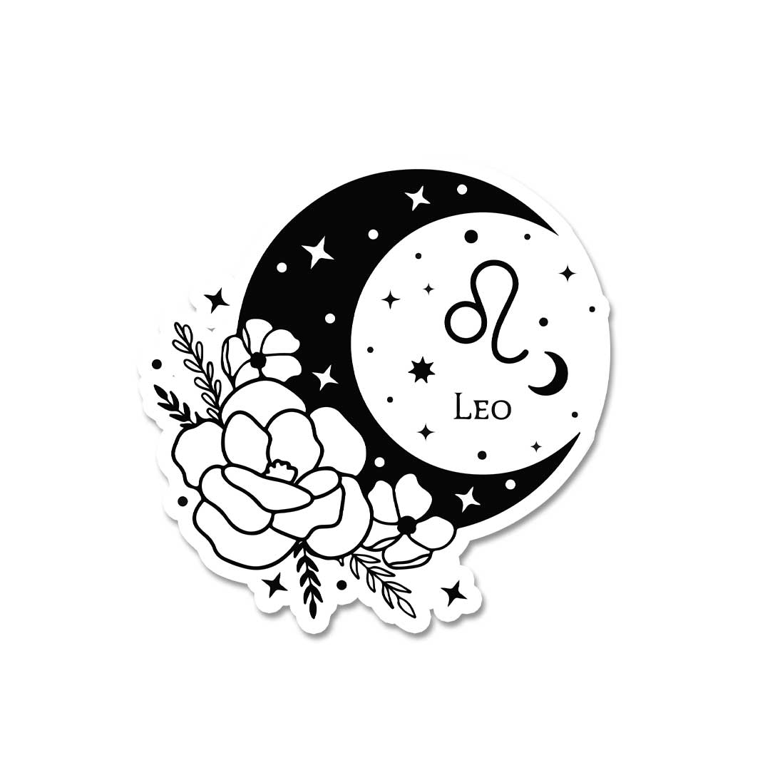 Moon Child Leo  Sticker