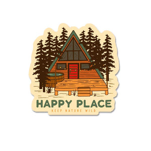 Happy Place  Sticker
