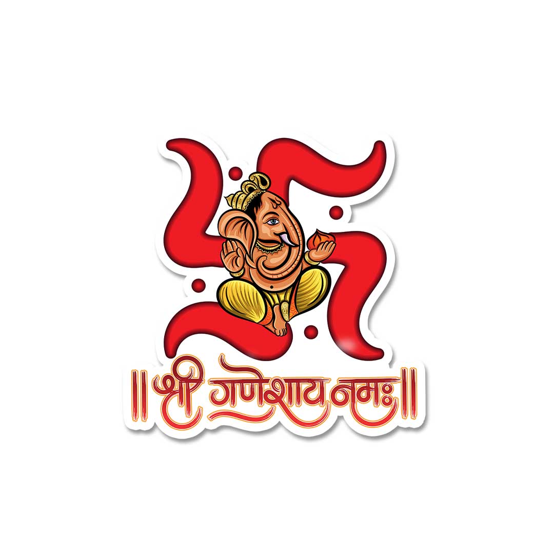 Shree Ganeshay Namah  Sticker