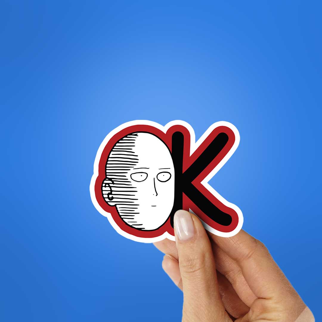 Saitama Ok Sticker