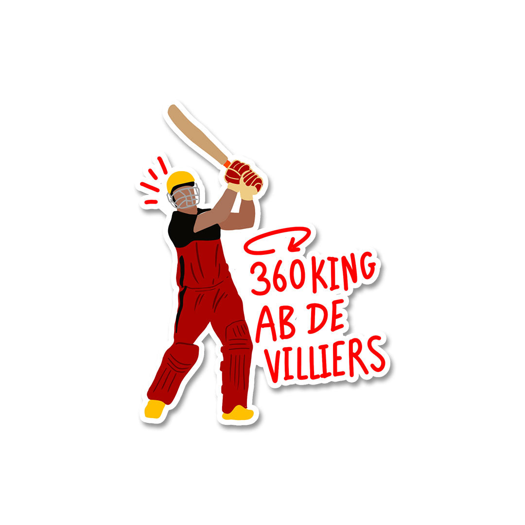 Ab de villiers Sticker