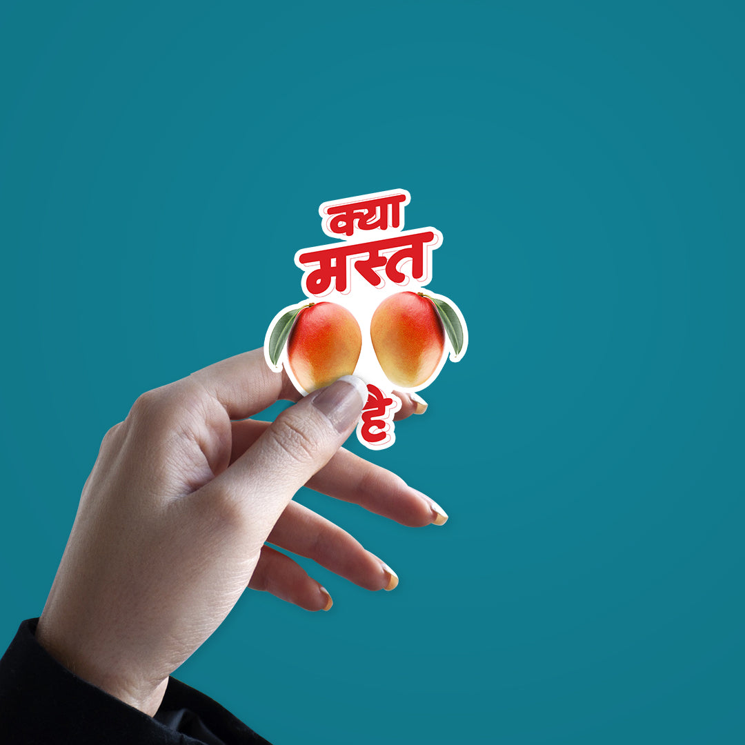 Kya Mast Aam Hai Sticker