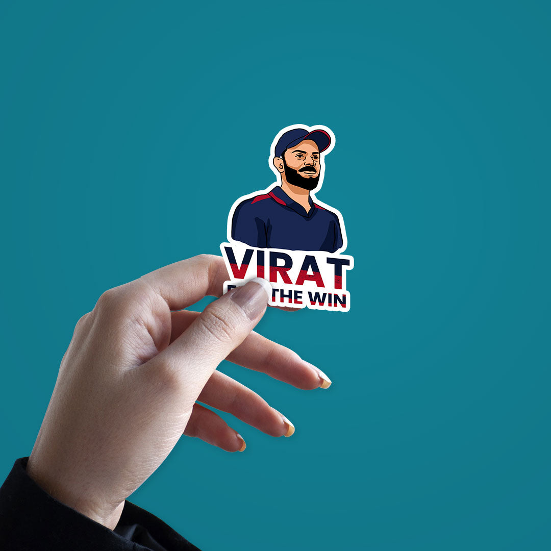 Virat For The Win Sticker