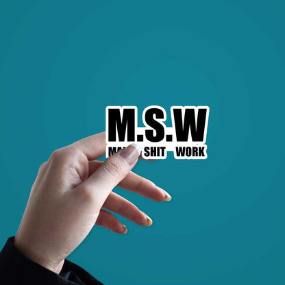 Msw  Sticker