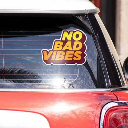 No Bad Vibes Bumper Sticker