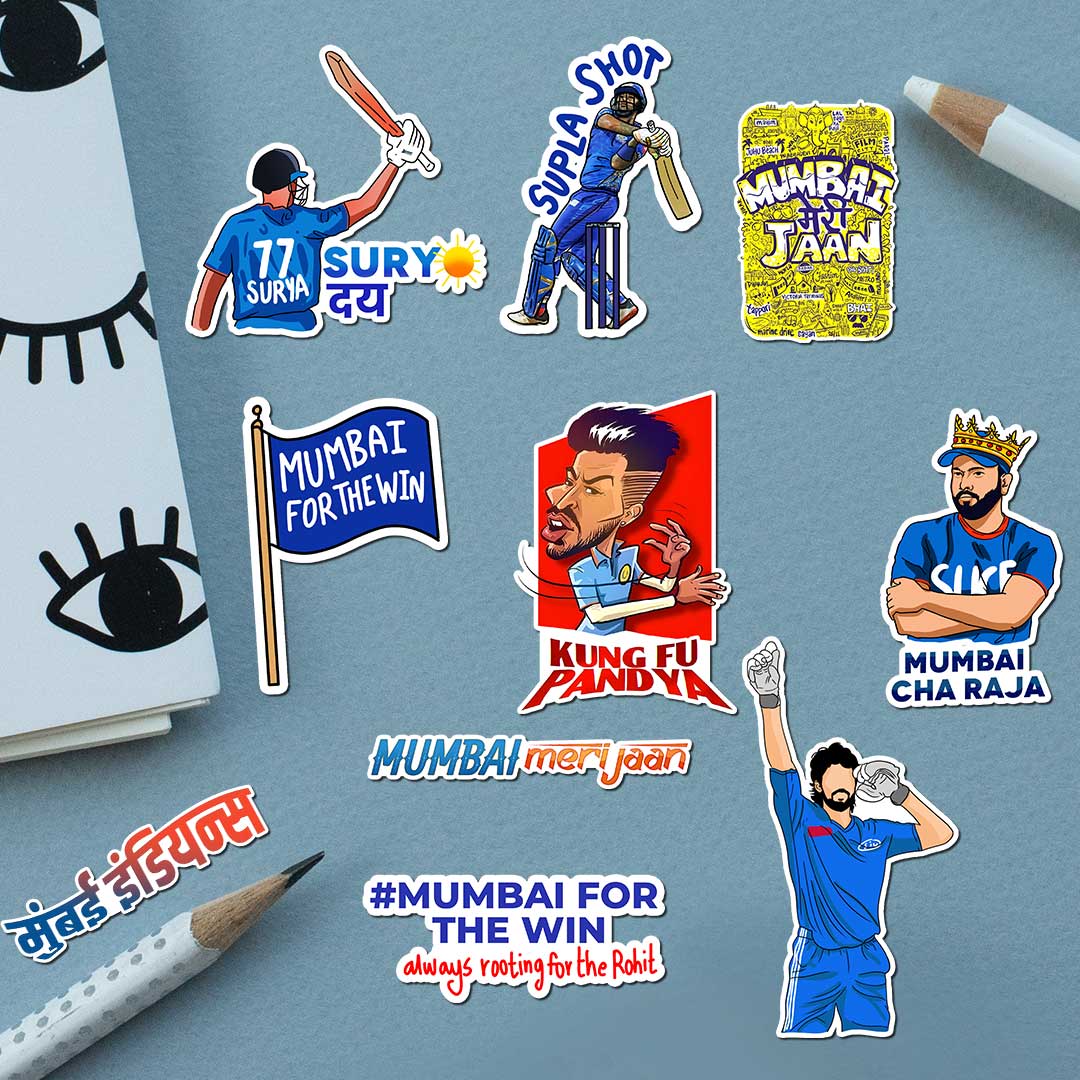Mumbai Sticker Pack [20 Sticker]
