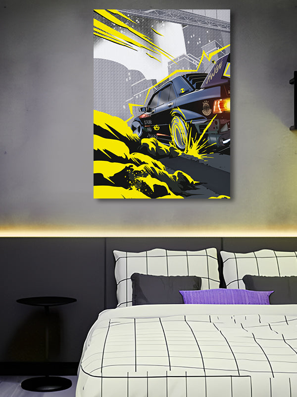 Race Canvas Art