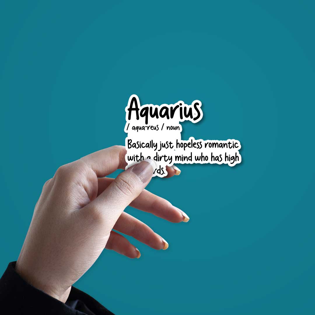 Aquarious  Sticker