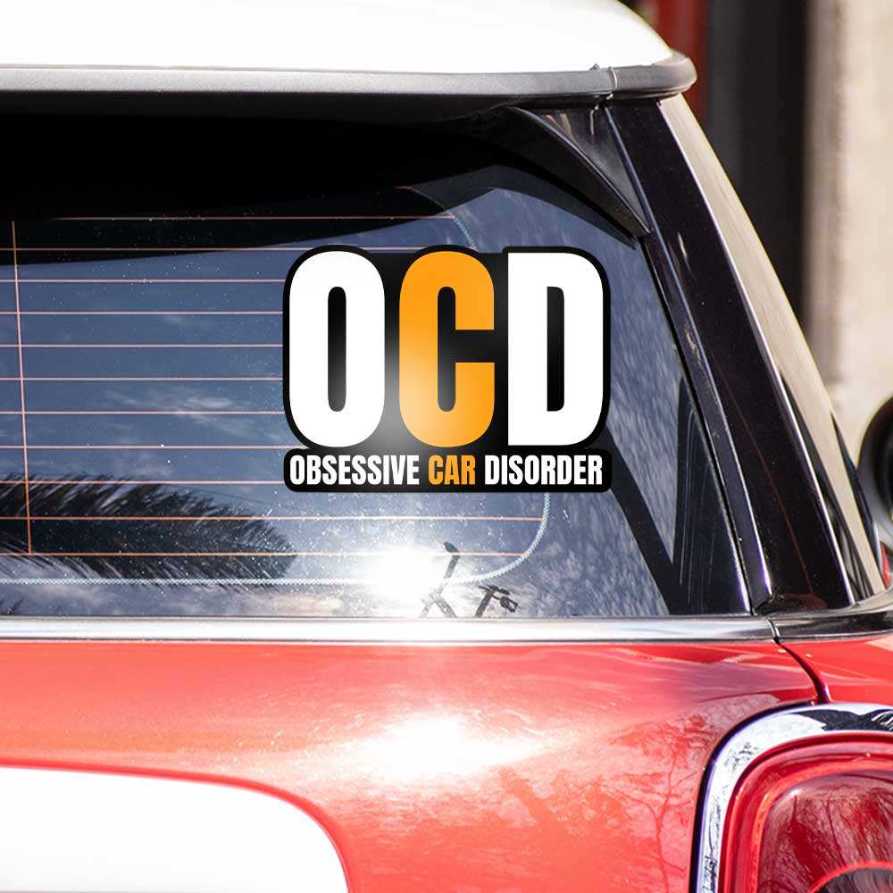 Obsessive Car Disorder Bumper Sticker