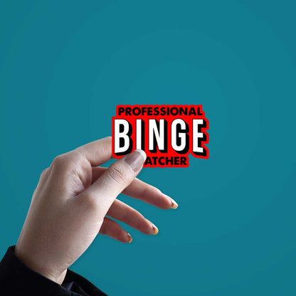 Professional-Binge-Watcher  Sticker