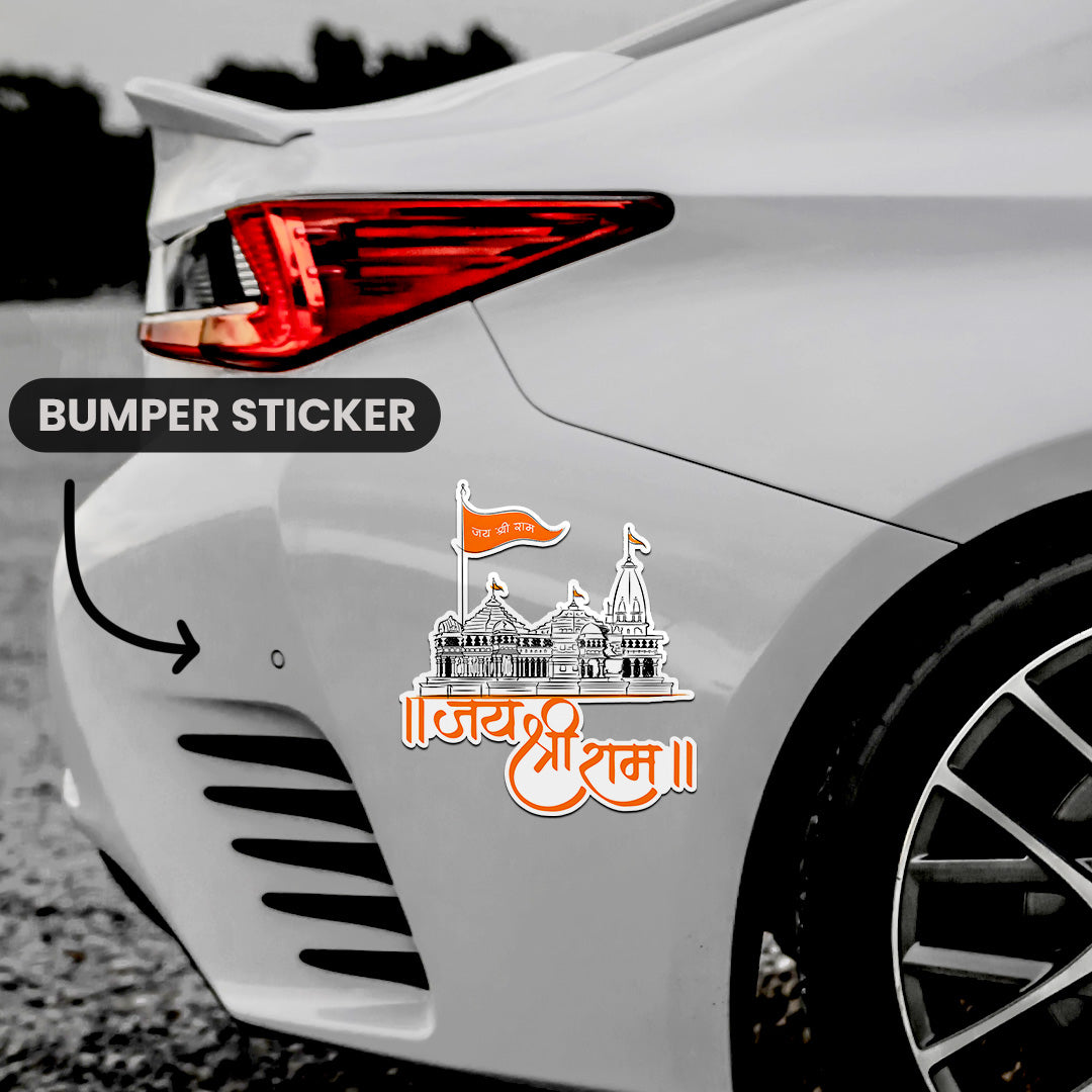 Jay Shree Ram  Bumper Sticker