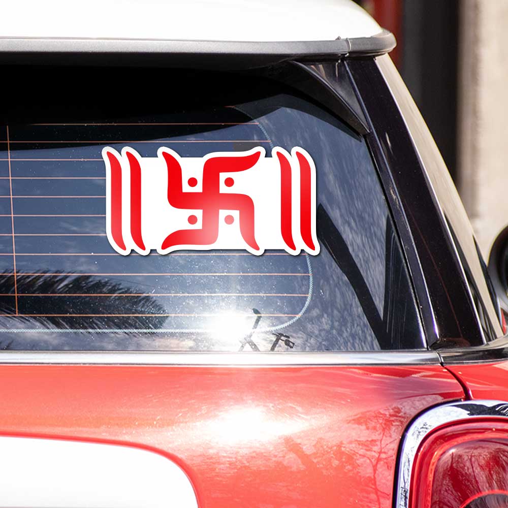 Swastik Bumper Sticker