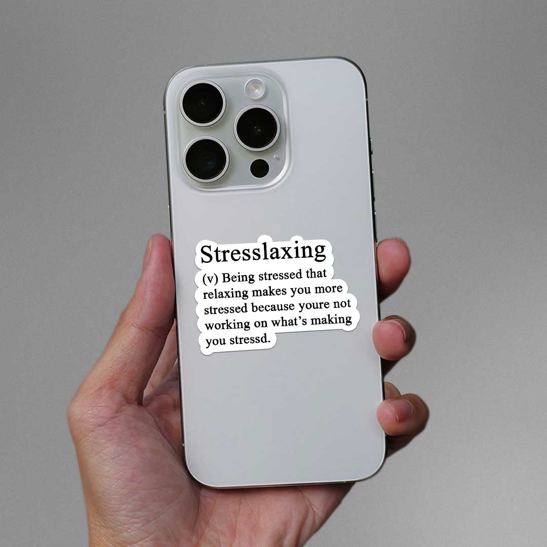 Stresslaxing Sticker