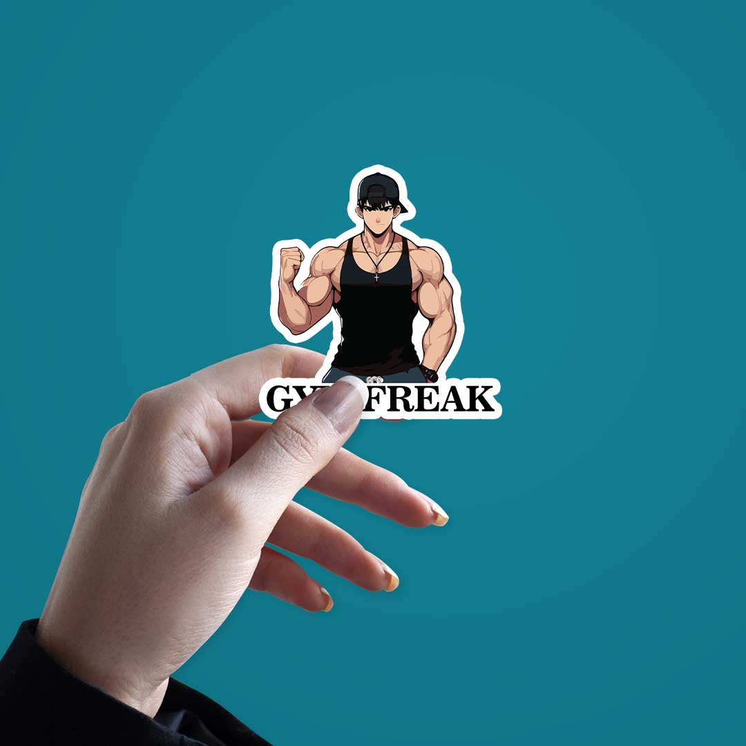 Gym Freak  Sticker