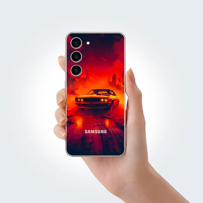 Red Car Phone Skins