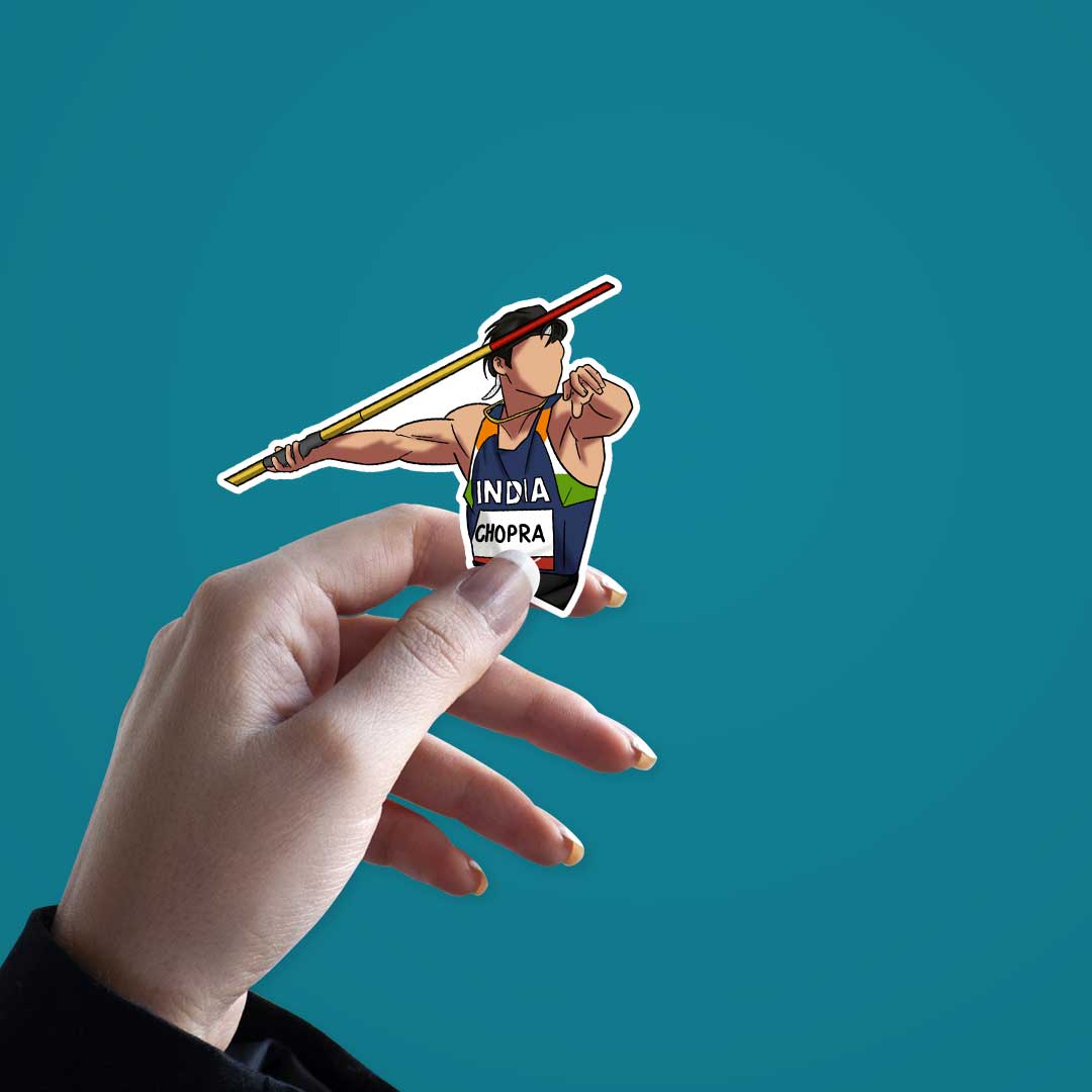 Neeraj Chopra  Sticker