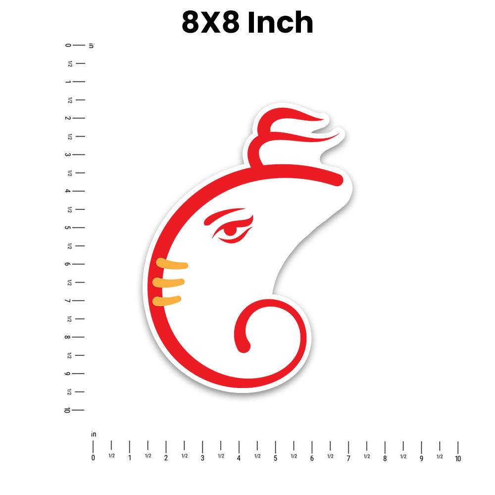 Lord Ganesha 2.0 Bumper Sticker