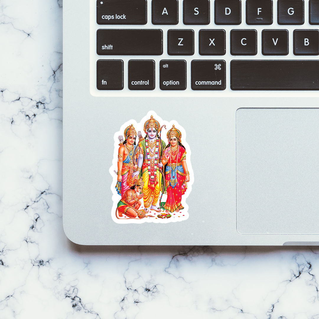 Shri Ram Laxmi Narayan Sticker