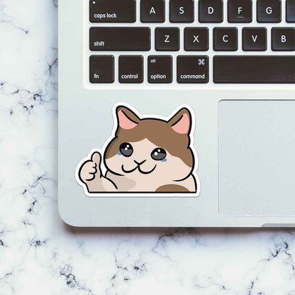 Sad Cat Sticker