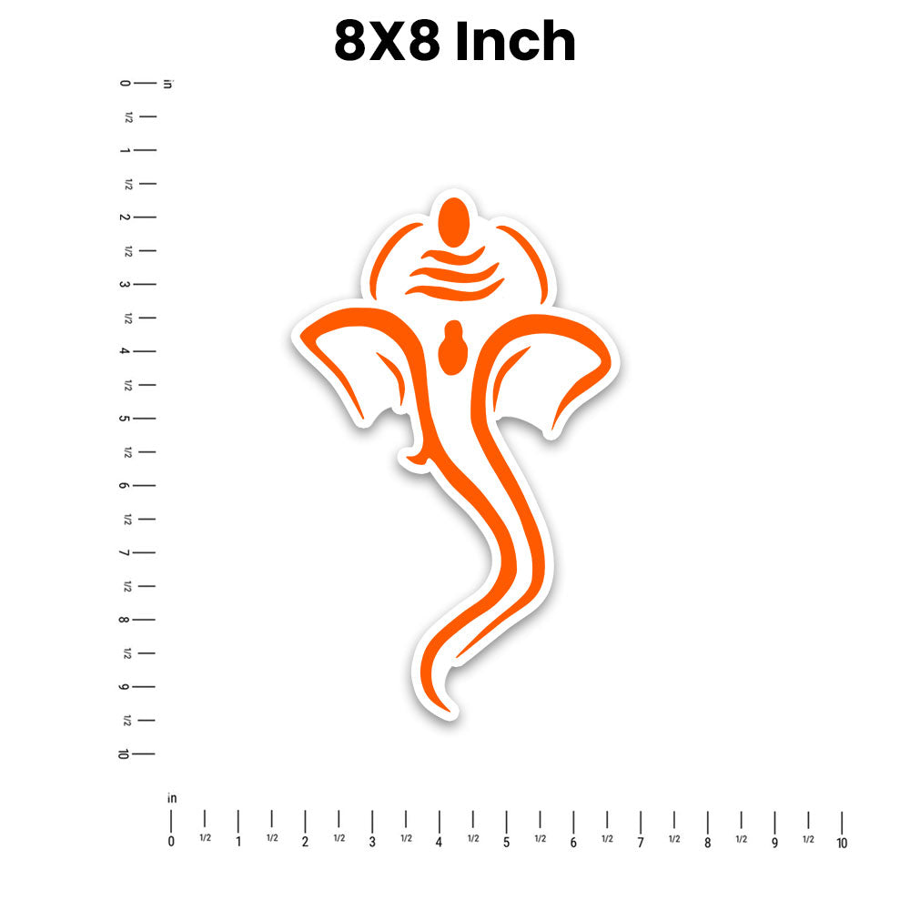 Lord Ganesha Bumper Sticker