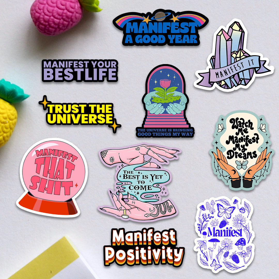 Manifestation  Sticker Pack [15 Sticker]