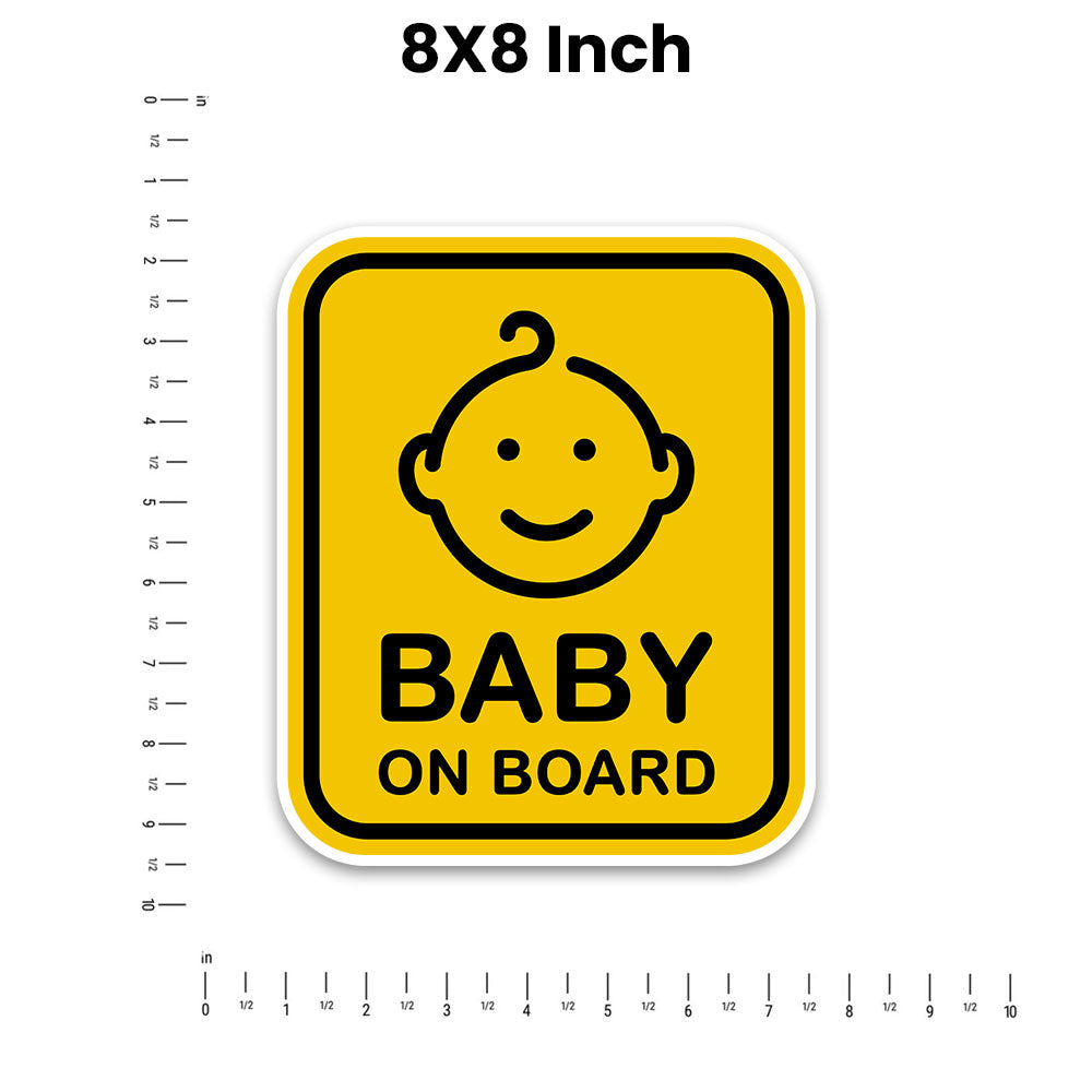 Baby On board 2.0 Bumper Sticker