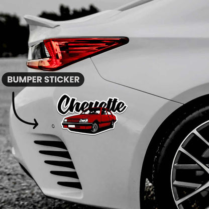 Chevette Bumper Sticker | STICK IT UP