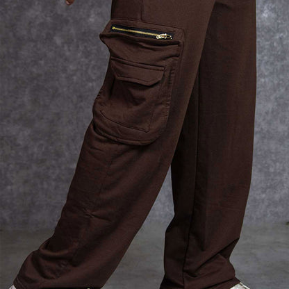 UTILITY BROWN PANTS