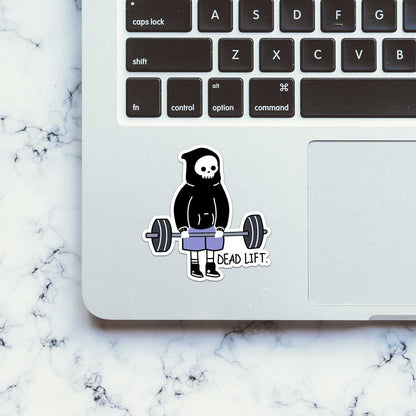 Skull Dead Lift Sticker